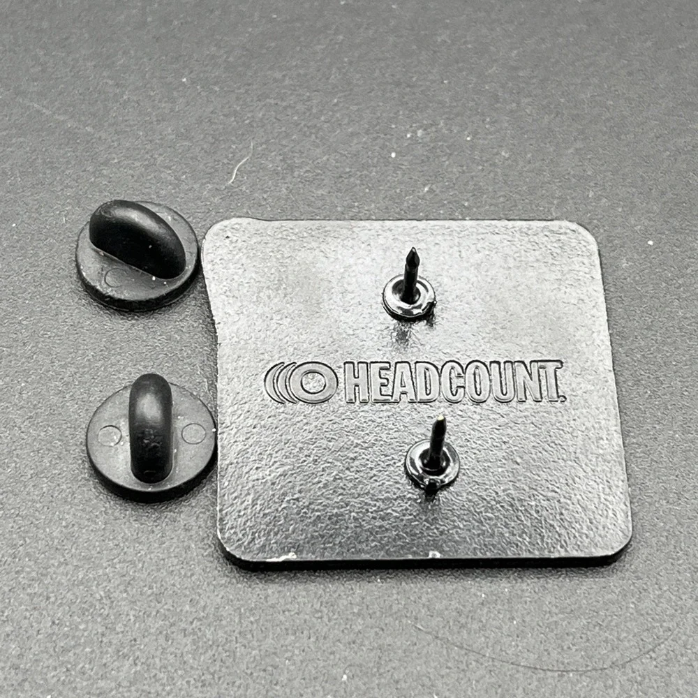HeadCount Save The Vote Glitter Lapel Hat‎ Pin